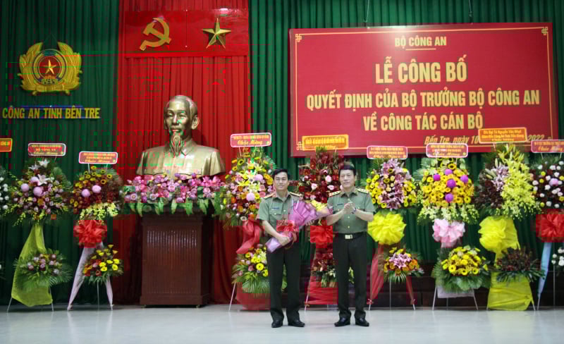 Chân dung Giám đốc Công an tỉnh Bến Tre được điều động làm Phó Cục trưởng Cục An ninh nội địa - Ảnh 2.
