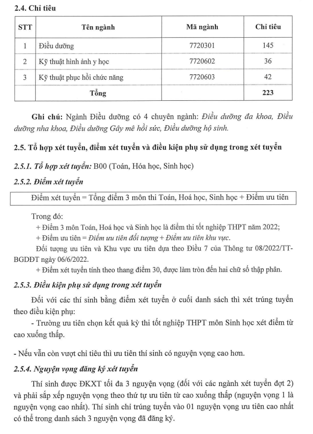 Hai trường y “hot” vẫn còn xét tuyển bổ sung 2022 - Ảnh 4.