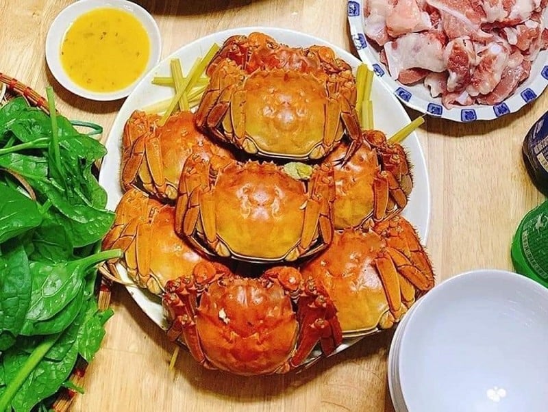 Ở Bắc Giang có loại cua lạ, mỗi năm chỉ có một mùa, giá 750 nghìn đồng/kg, được chị em săn đón - Ảnh 5.