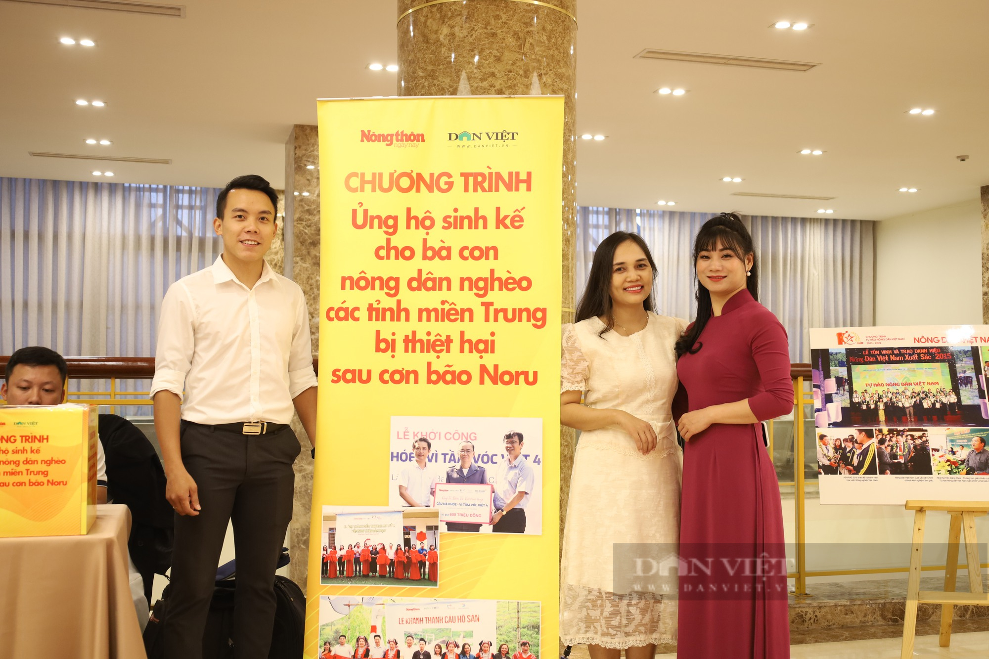 Chùm ảnh: Lễ phát động ủng hộ sinh kế cho người dân miền Trung bị lũ lụt - Ảnh 7.