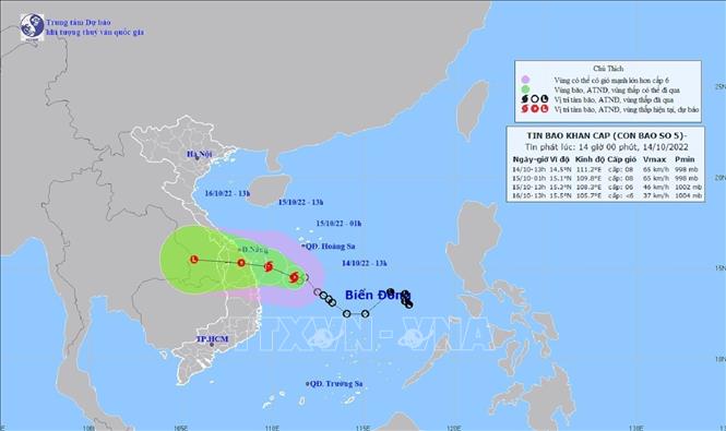 Áp thấp nhiệt đới mạnh lên thành bão SONCA - Ảnh 1.