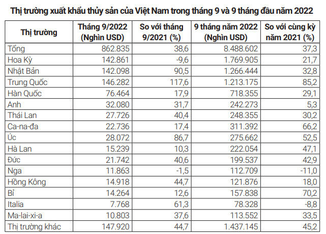 Tăng trưởng xuất khẩu cá tra 100% trong tháng 9/2022 - Ảnh 4.