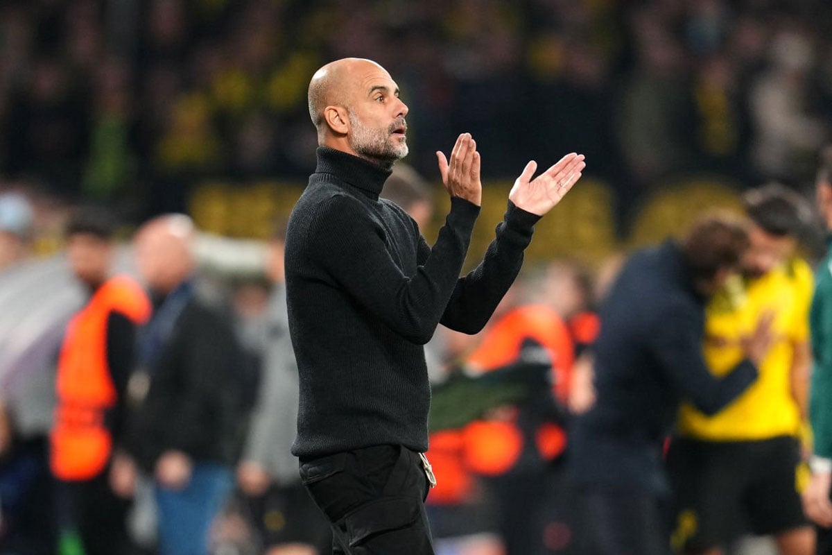 Bị Dortmund cầm hoà, HLV Guardiola thẳng thắn chê học trò - Ảnh 1.