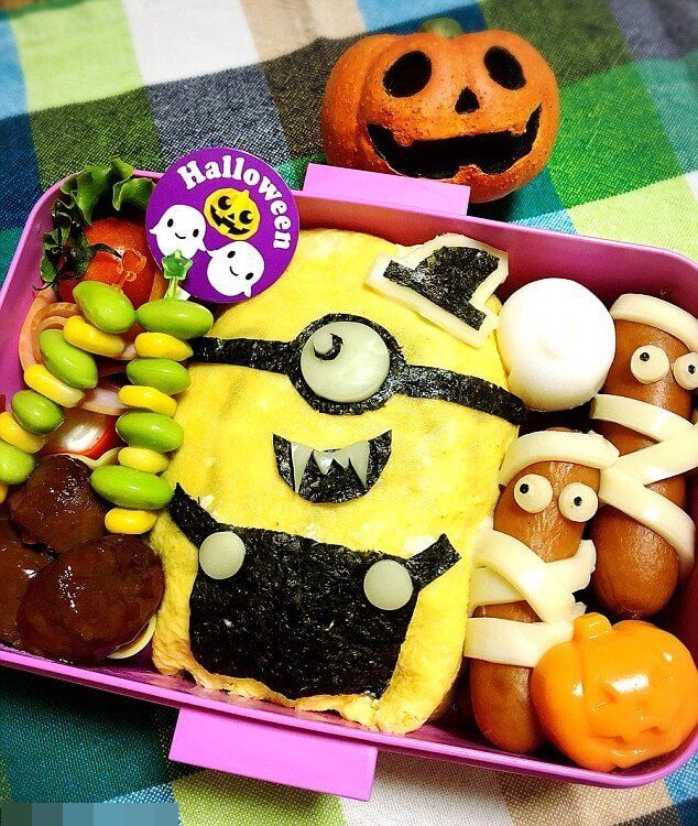 Những hộp cơm mang phong cách Halloween  - Ảnh 6.