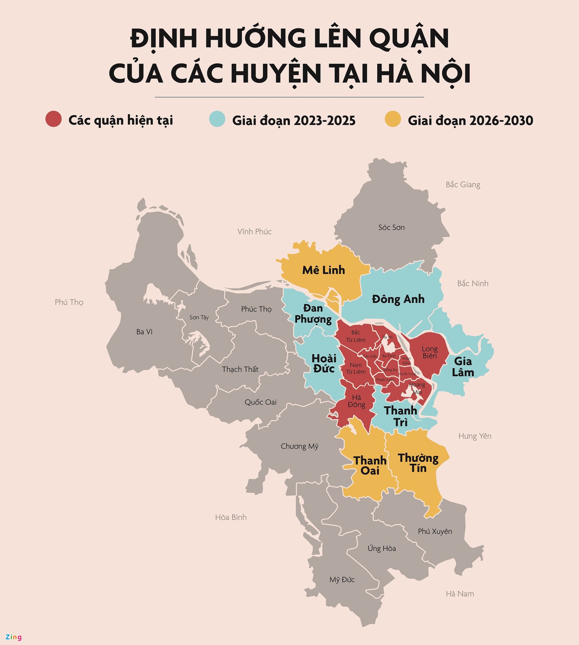 Lộ trình lên quận của các huyện ở Hà Nội - Ảnh 1. Lộ trình lên quận của các huyện ở Hà Nội - Ảnh 1.
