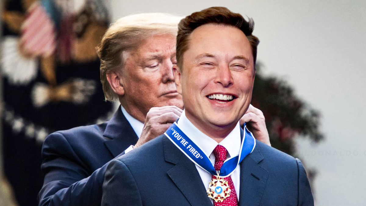 Trump hoan nghênh việc tiếp quản Twitter của Elon Musk: &quot;Nền tảng đã cấm ông ấy giờ đã nằm trong tay của sự lành mạnh&quot;. Ảnh: @AFP.