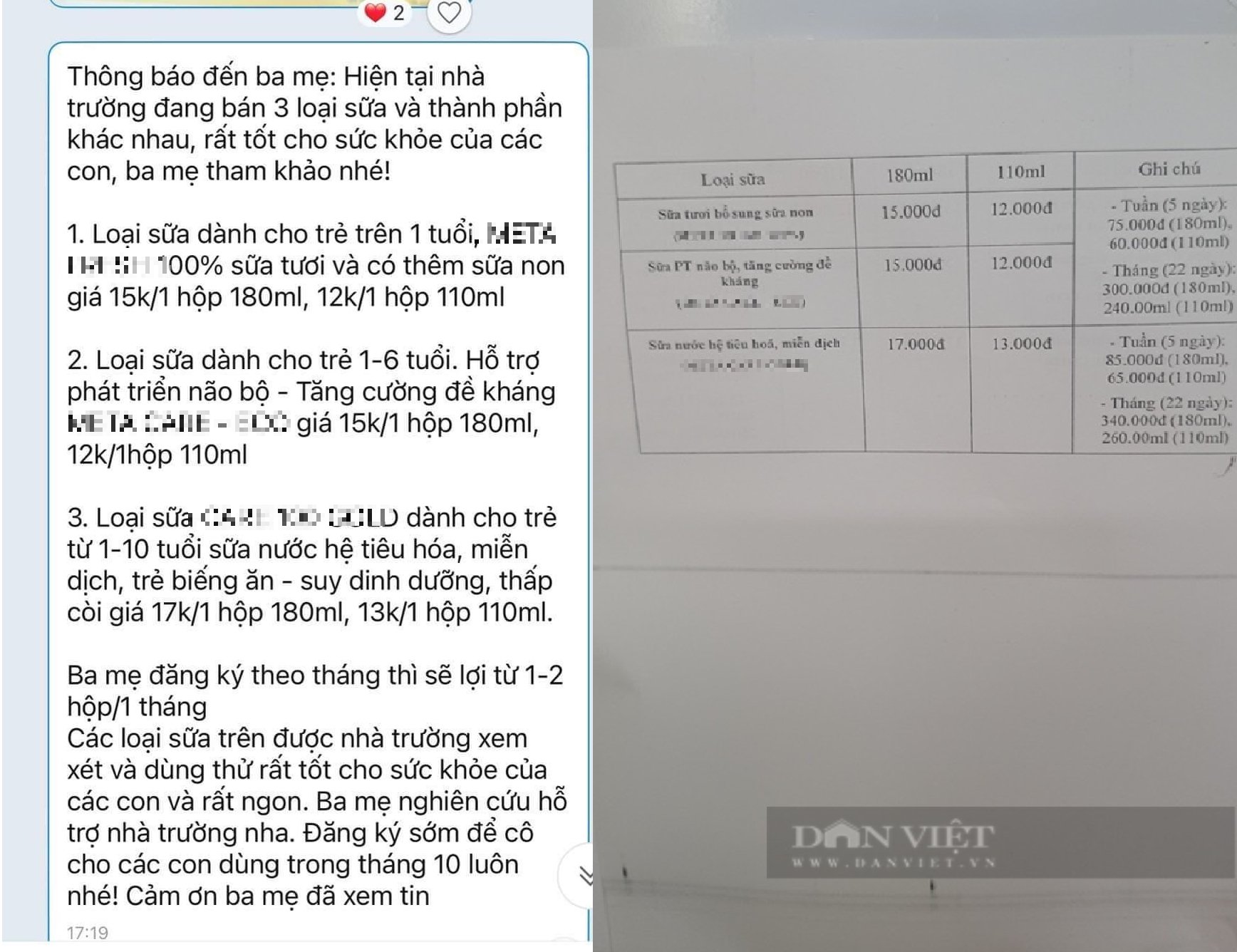 Vụ trường mầm non cấm phụ huynh mang sữa cho con ở quận Tân Bình: Một là mua sữa trường bán, hai là nhịn uống? - Ảnh 3.