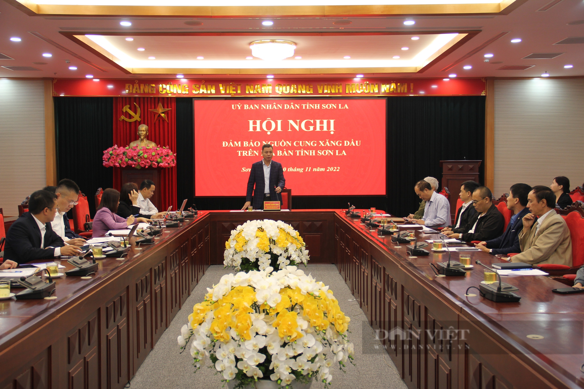 Sơn La: Bàn giải pháp đảm bảo nguồn cung xăng dầu trên địa bàn - Ảnh 1.