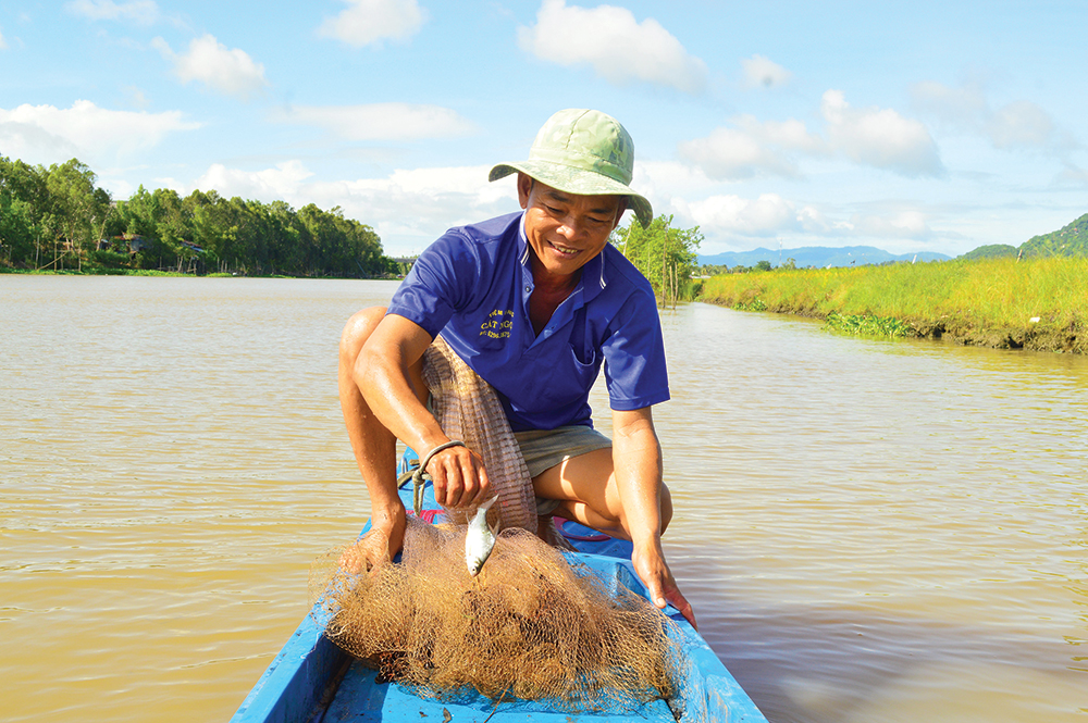 Mùa lũ dân vùng này ở An Giang đi săn cá đồng, vì sao cá đặc sản lìm kìm, cá dày, cá cóc khan hiếm? - Ảnh 2.