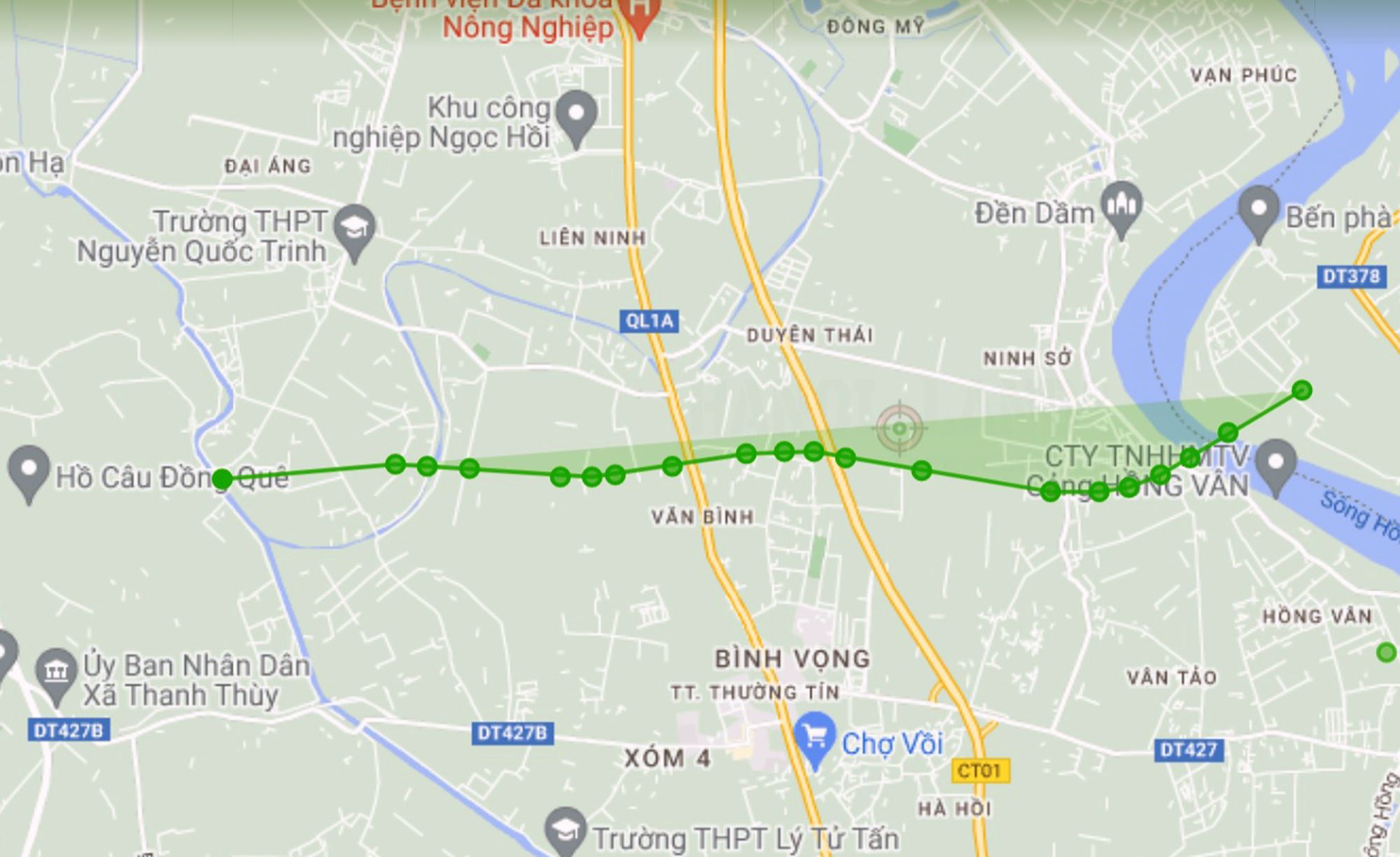 Hà Nội chuẩn bị làm đường 6 làn chạy qua 2 xã tại huyện Thường Tín - Ảnh 1.