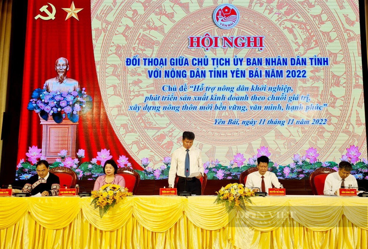 Chủ tịch UBND tỉnh Yên Bái đối thoại với nông dân - Ảnh 2.