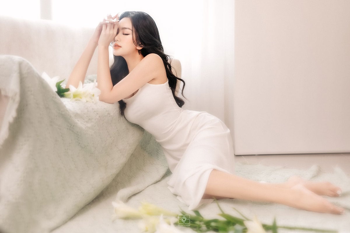 Hot girl Hà Thanh &quot;tiếp lửa&quot; cho ĐT Pháp trong chương trình Nóng cùng World Cup 2022 - Ảnh 11.