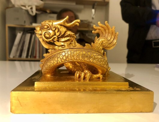 Thông tin mới nhất về vụ đàm phán hồi hương ấn vàng “Hoàng đế chi bảo” - Ảnh 4.