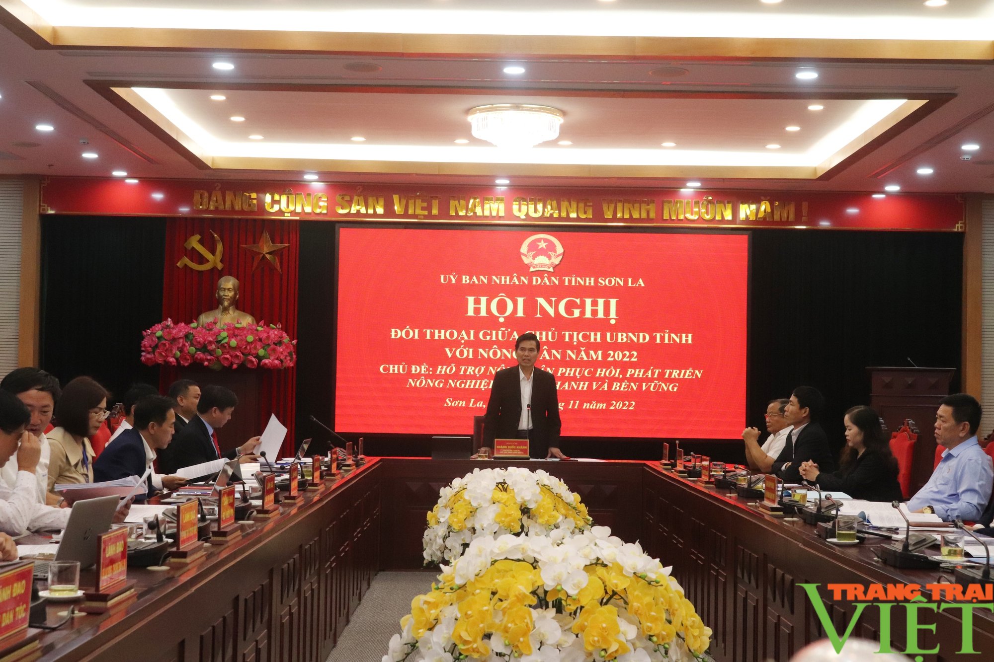 Sơn La: Nội dung Hội nghị đối thoại tập trung vào 3 nhóm vấn đề - Ảnh 2. Sơn La: Nội dung Hội nghị đối thoại tập trung vào 3 nhóm vấn đề - Ảnh 2.