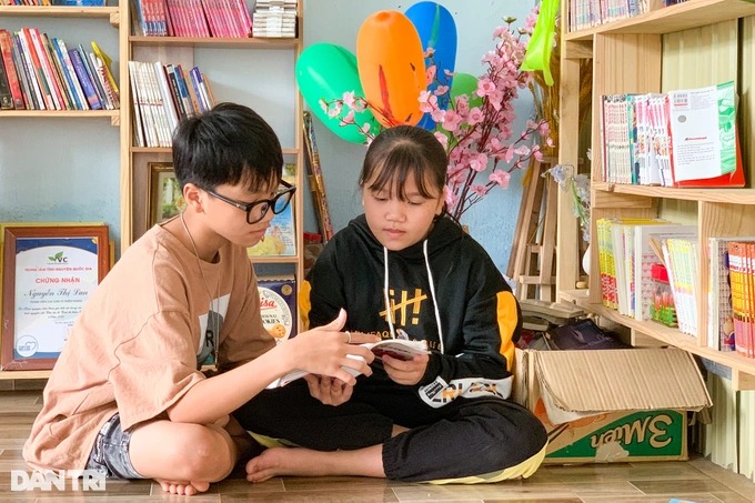Người phụ nữ dành dụm tiền mở trạm đọc sách 0 đồng - Ảnh 3.