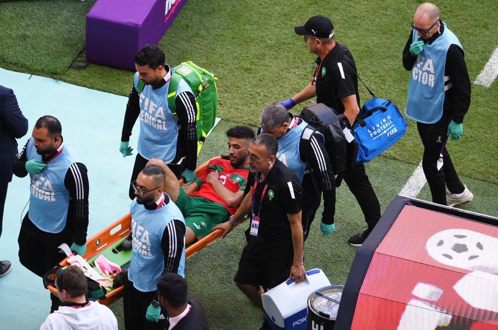 Chùm ảnh: Morocco xuất sắc cầm hoà á quân Croatia - Ảnh 10.