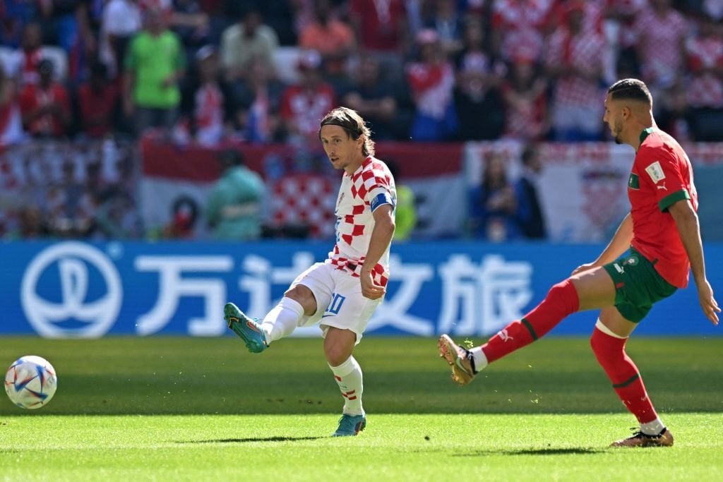 Chùm hình Morocco vs Croatia - Ảnh 3.