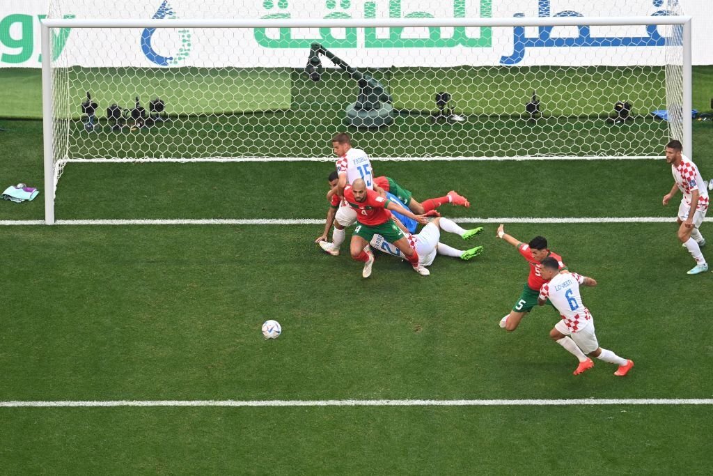 Chùm ảnh: Morocco xuất sắc cầm hoà á quân Croatia - Ảnh 9.