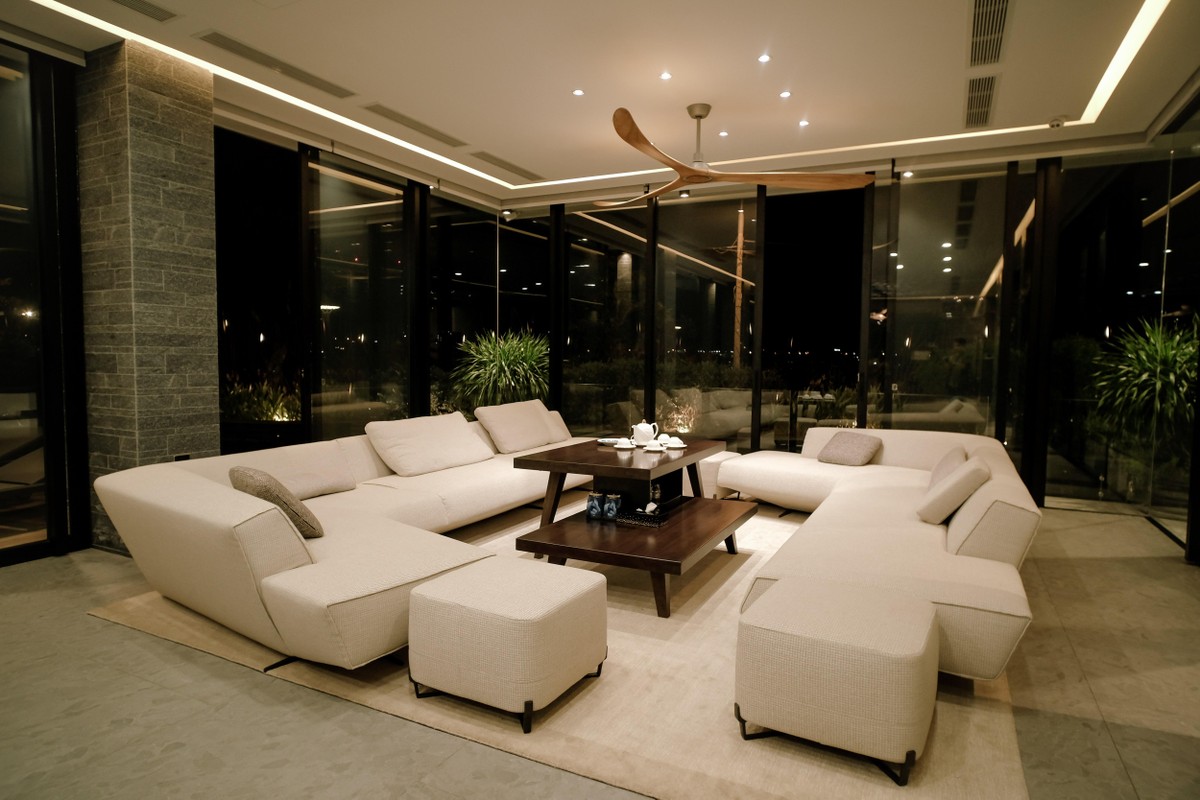 Căn biệt thự thiết kế đặc biệt hình con chuồn chuồn nước ở Đà Nẵng - Ảnh 30.