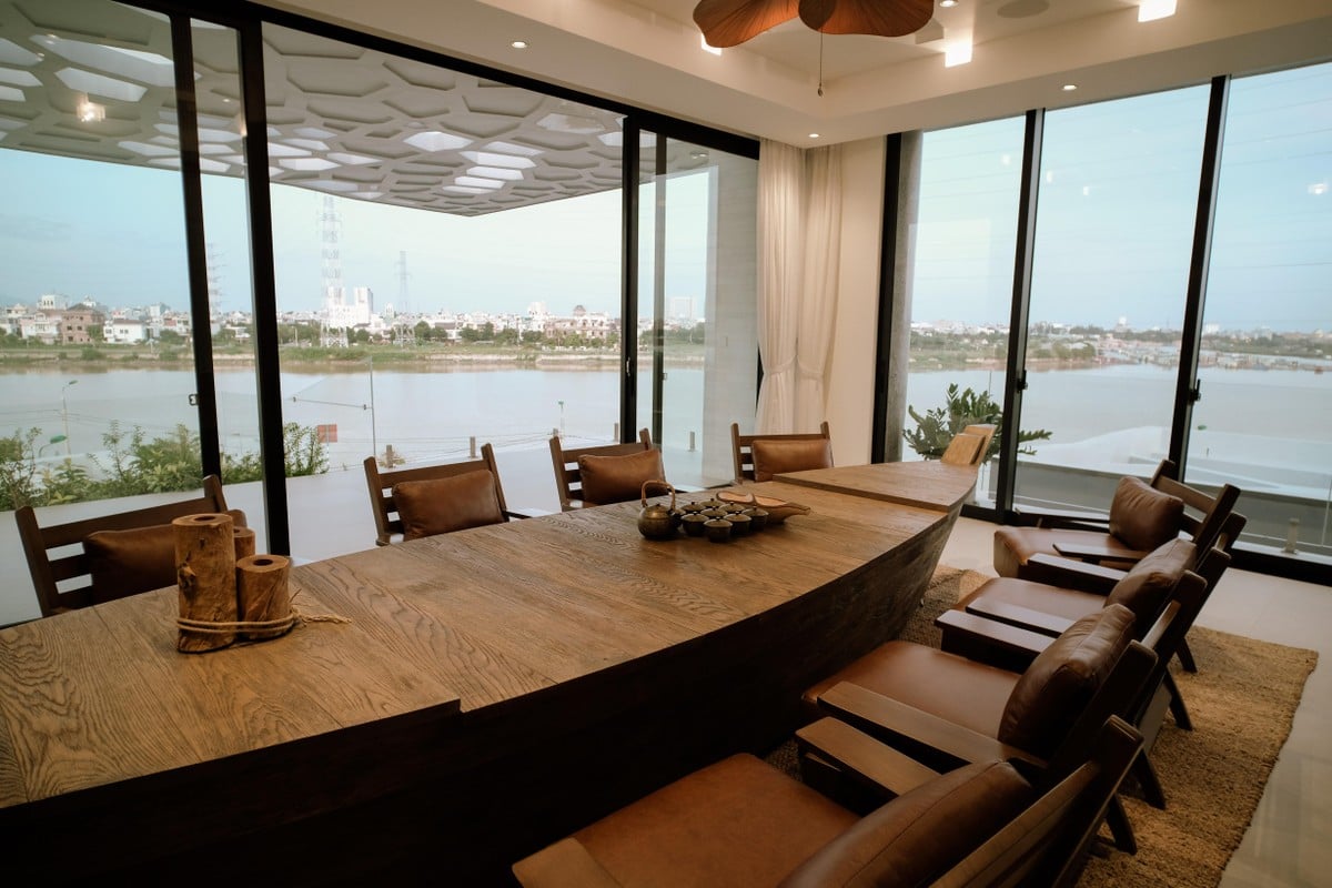 Căn biệt thự thiết kế đặc biệt hình con chuồn chuồn nước ở Đà Nẵng - Ảnh 36.