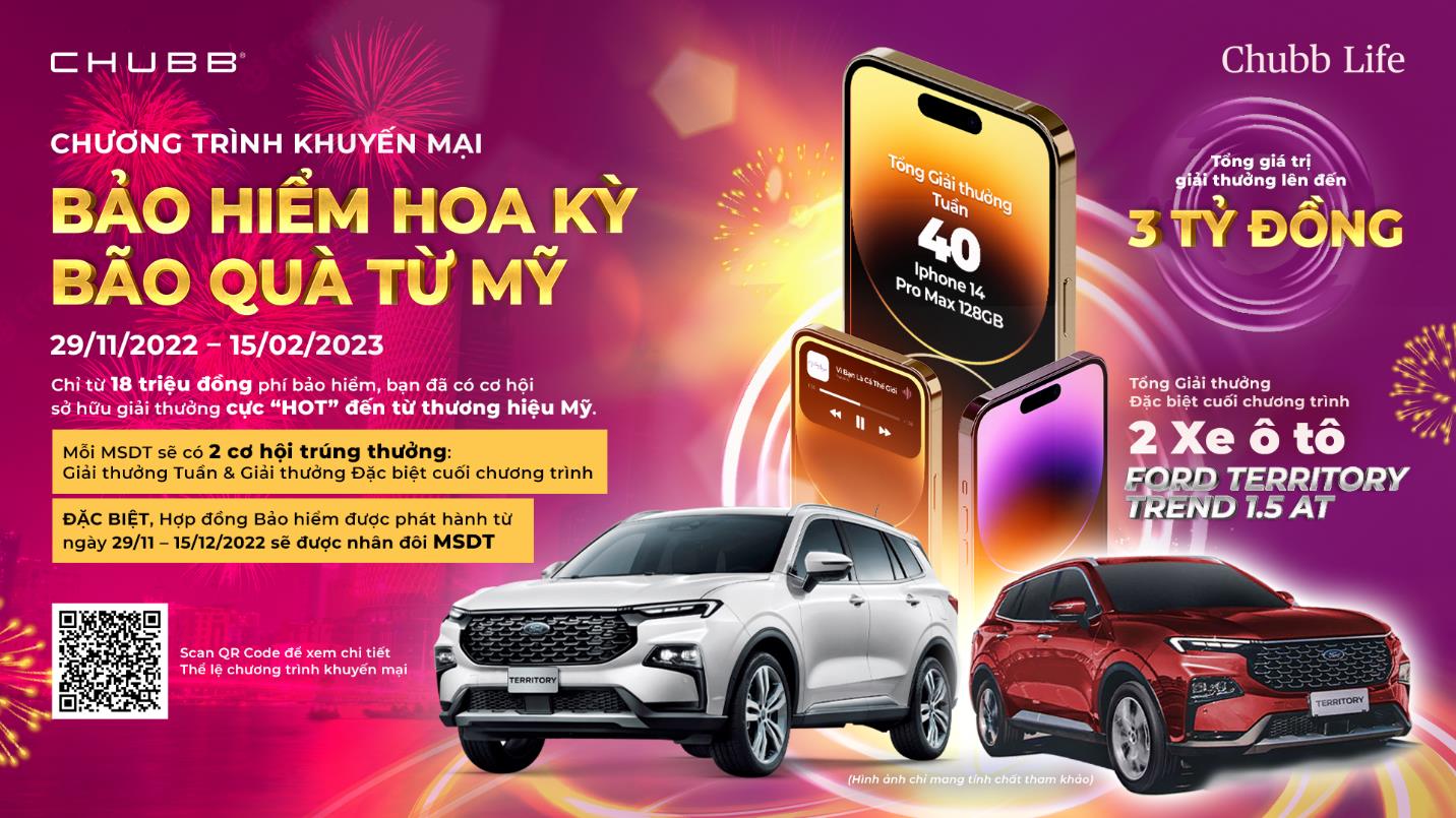 TẾT NÀY, TA TẶNG NHAU MÓN QUÀ BẢO VỆ VỮNG VÀNG VỚI “BẢO HIỂM HOA KỲ - BÃO QUÀ TỪ MỸ” TỪ CHUBB LIFE VIỆT - Ảnh 1.