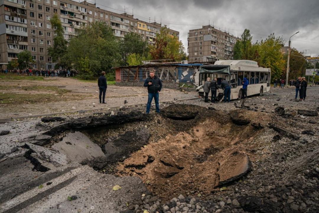 Hình ảnh chiến dịch tập kích tên lửa của Nga: Đòn quá hiểm với Ukraine - Ảnh 18.