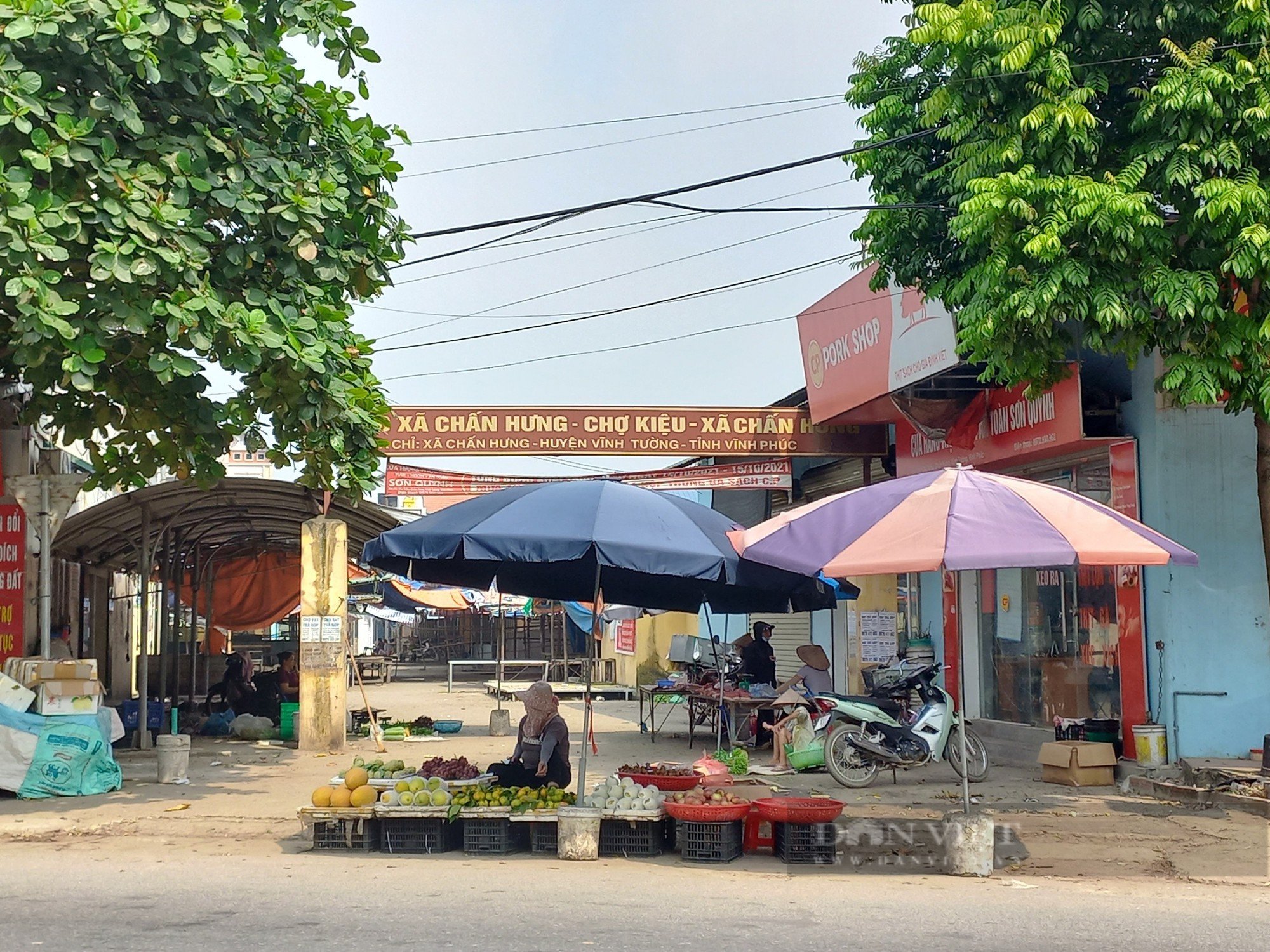 Vĩnh Tường - Vĩnh Phúc: Xây chợ tiền tỉ “quên” phòng cháy chữa cháy - Ảnh 1.