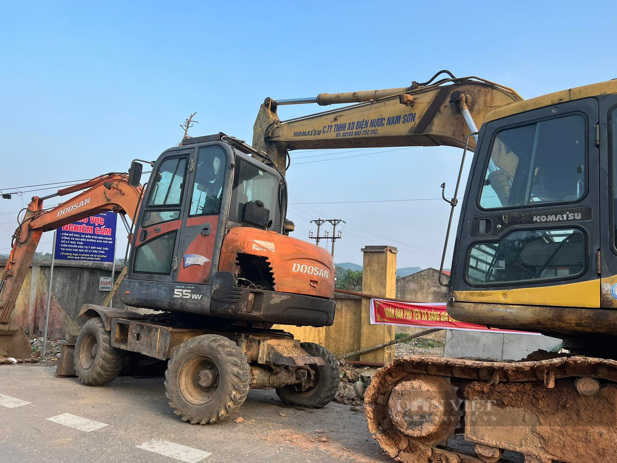 Phú Thọ: Lo sợ suy giảm nòi giống, người dân dựng lán, lập chốt 24/24h chặn xe rác gây ô nhiễm - Ảnh 5.
