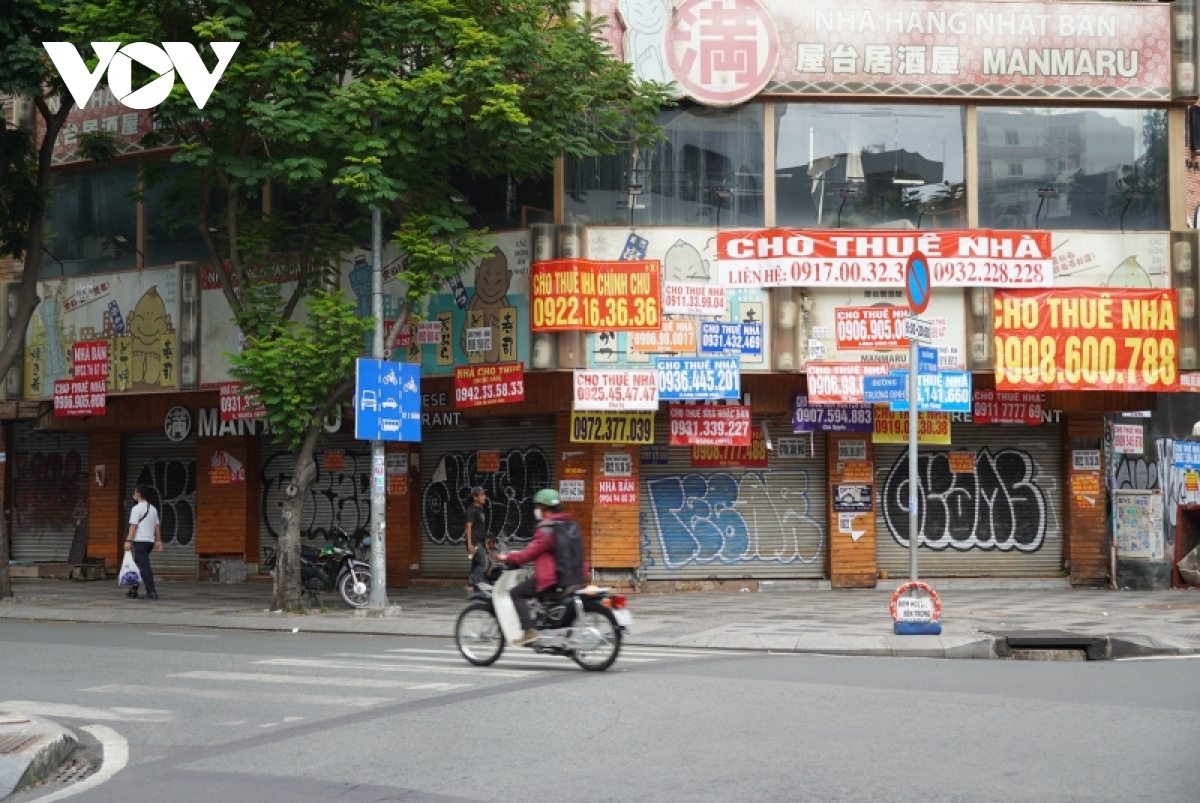 Ảm đạm thị trường cho thuê kinh doanh ở trung tâm TP.HCM - Ảnh 1. Ảm đạm thị trường cho thuê kinh doanh ở trung tâm TP.HCM - Ảnh 1.