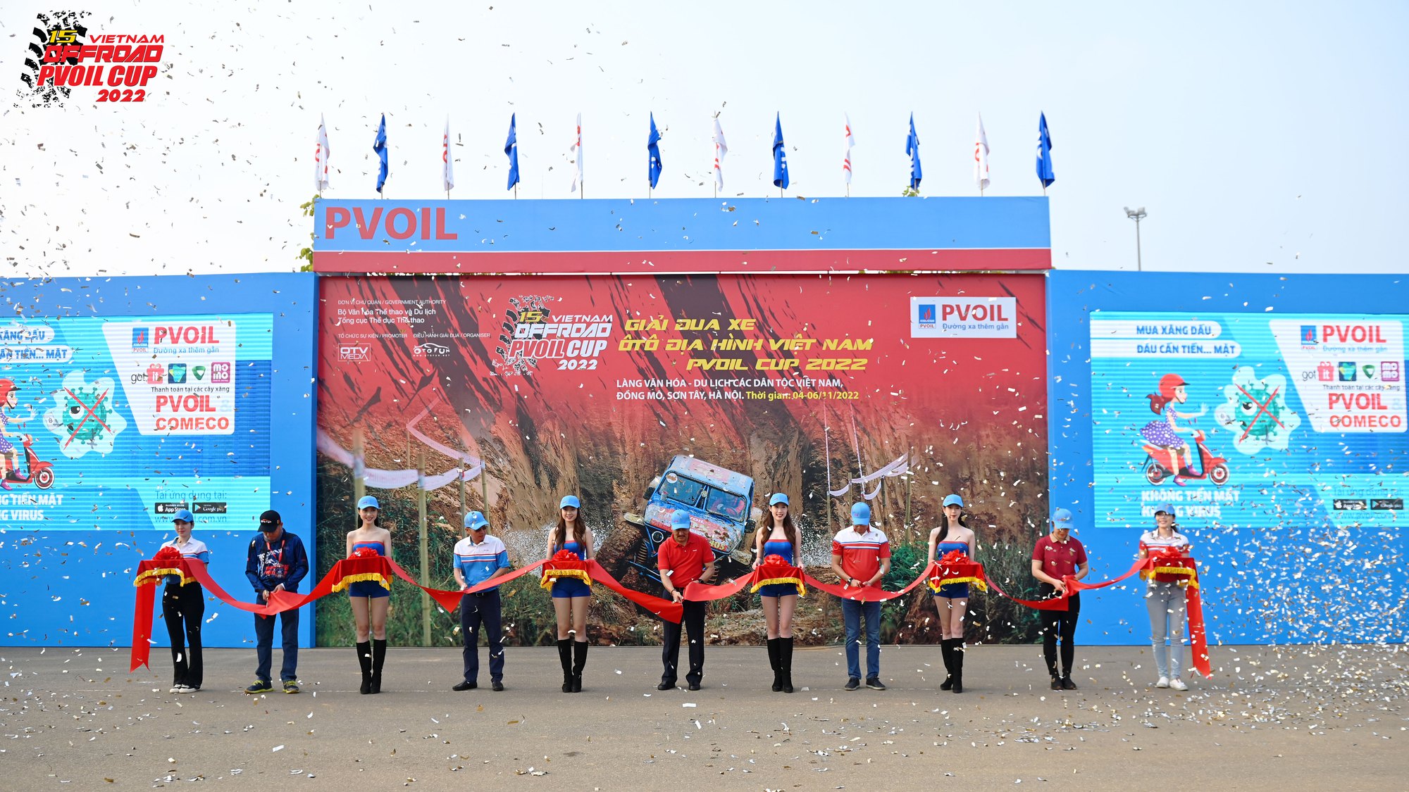 Giải đua xe ô tô địa hình Việt Nam PVOIL khởi tranh: Hoành tráng 700 bài thi đấu,100 đội đua và 200 VĐV - Ảnh 1.