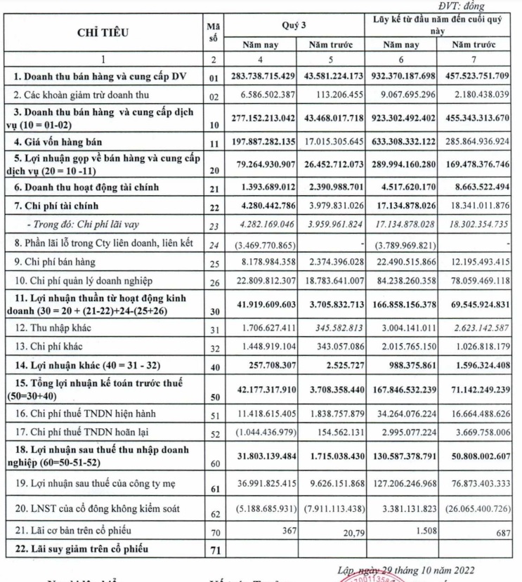 CIC Group (CKG) báo lãi Quý III tăng vọt gấp 17 gần so với cùng kỳ - Ảnh 1.