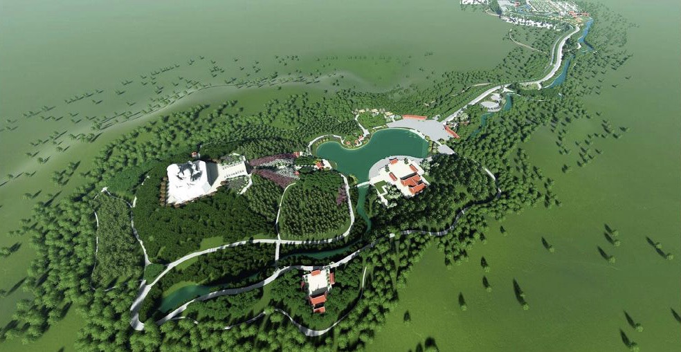 Thái Nguyên: Bị cản trở thi công, Dự án khu du lịch sinh thái đền Đá Thiên có nguy cơ chậm tiến độ - Ảnh 2.