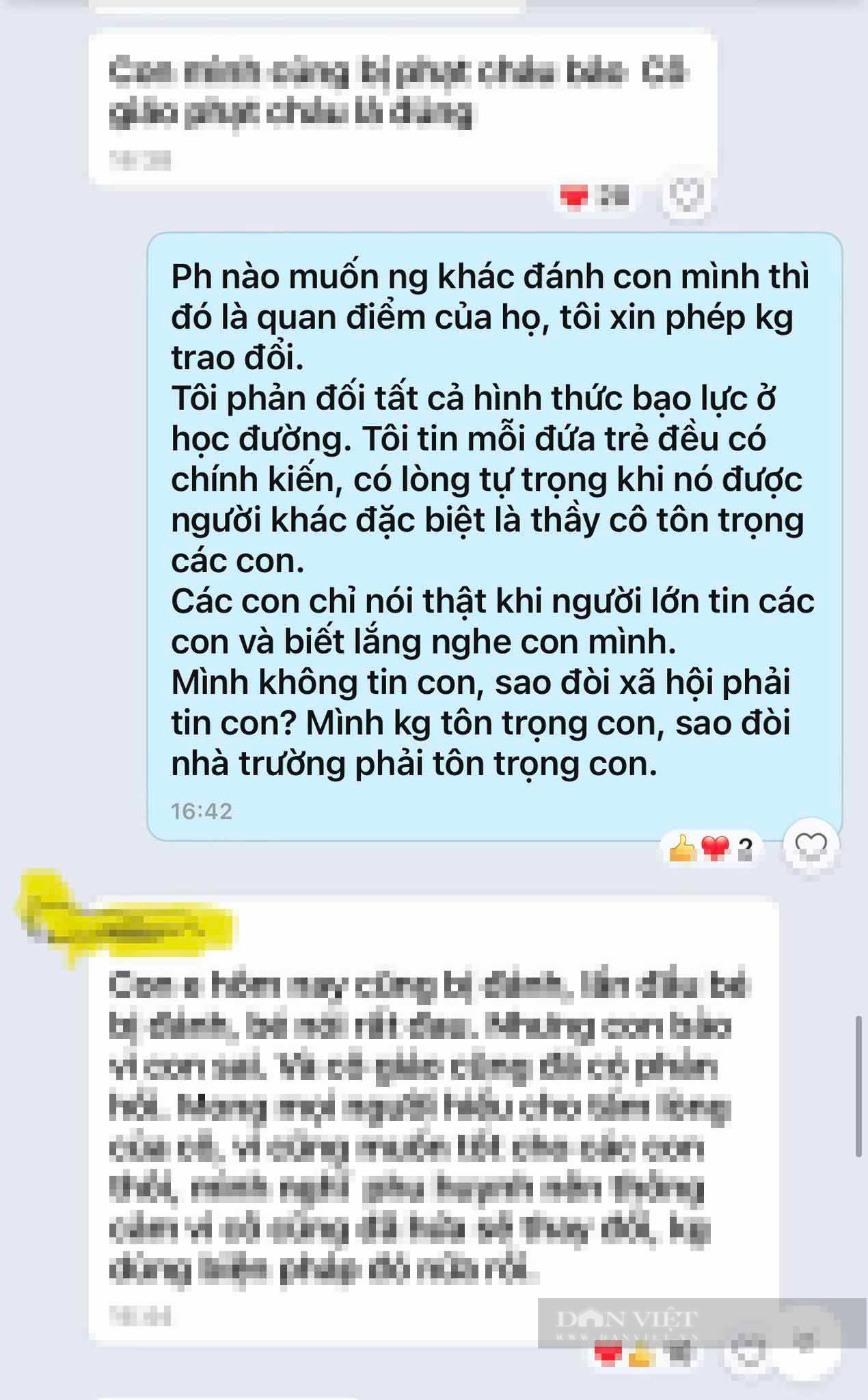 Phụ huynh TP.HCM bức xúc tố cô giáo liên tục đánh học sinh vì &quot;muốn tốt cho các con&quot; - Ảnh 1.