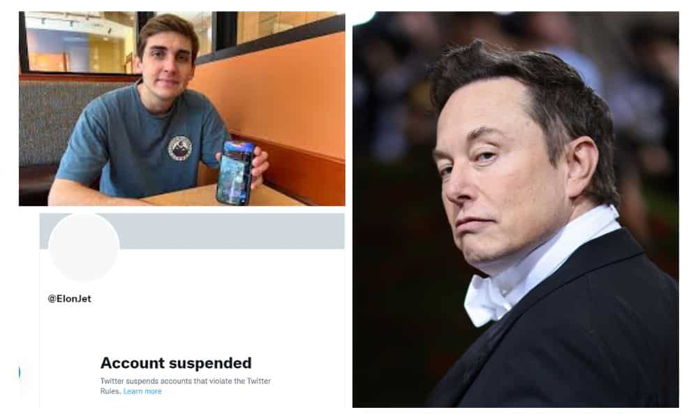 Twitter cấm tài khoản @ElonJet theo dõi các chuyến bay của Musk, khôi phục rồi lại cấm. Ảnh: @AFP.