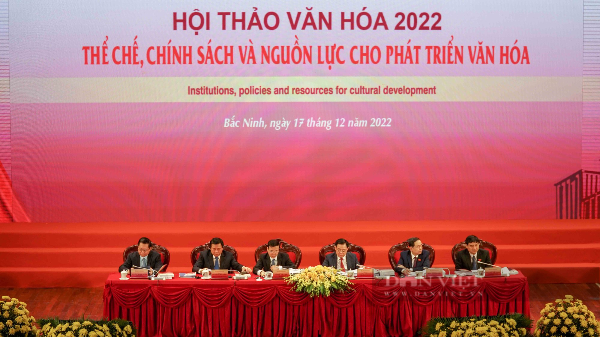 Chủ tịch Quốc hội Vương Đình Huệ chủ trì Hội thảo Văn hoá 2022  - Ảnh 5.