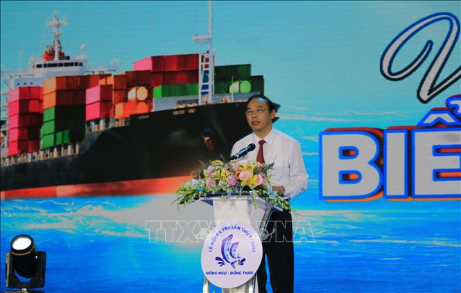 Đồng Tháp: Khai mạc Lễ hội cá tra lần thứ I - Ảnh 4.