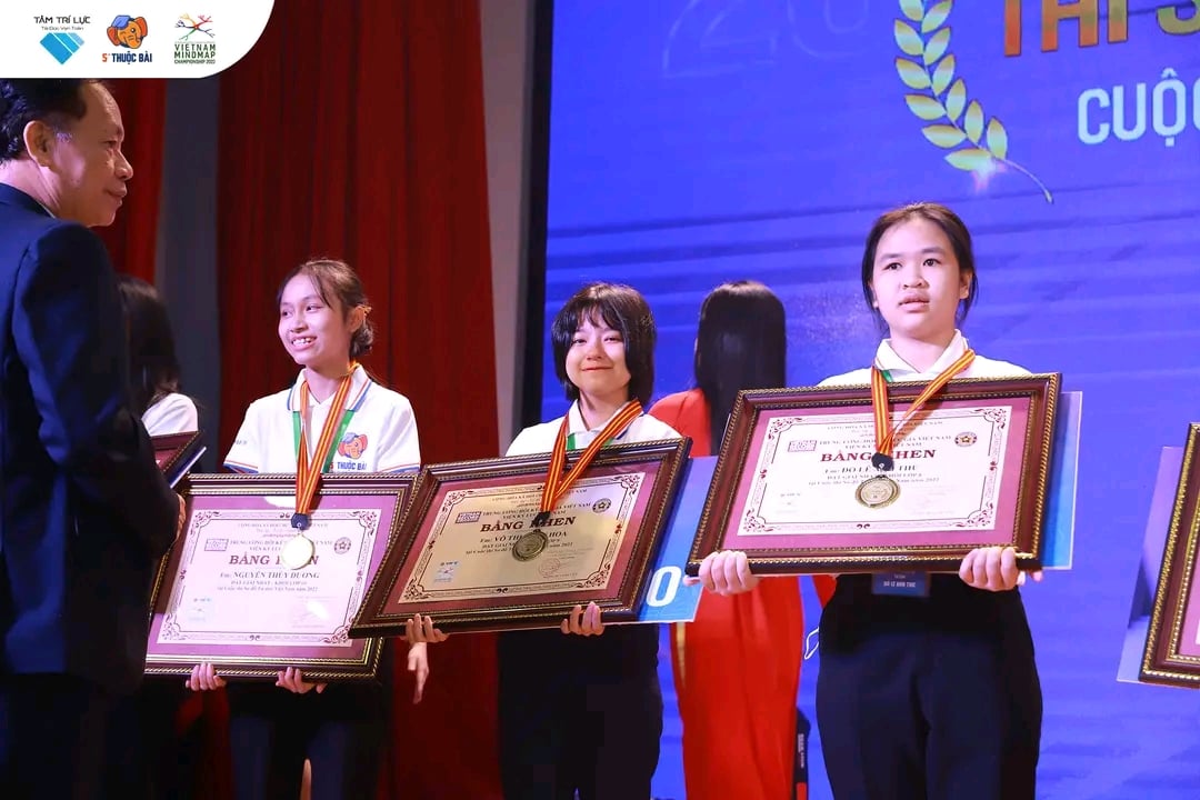 12 thí sinh xuất sắc giành giải vô địch cuộc thi Sơ đồ Tư duy 2022 - Ảnh 2.