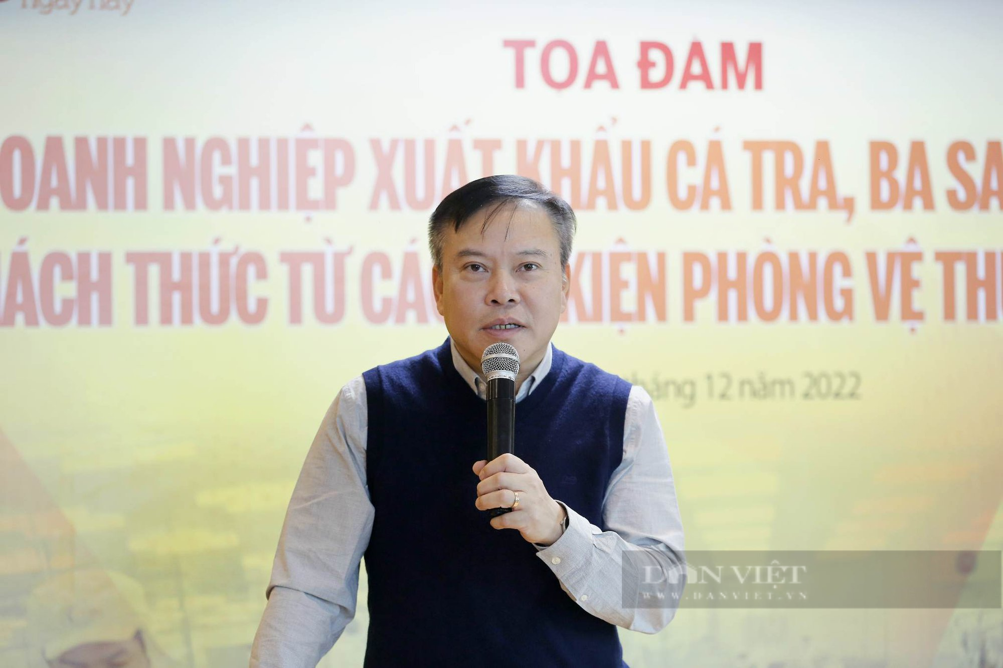 Trực tiếp Toạ đàm &quot;DN xuất khẩu cá tra, ba sa chủ động trước thách thức từ các vụ kiện Phòng vệ thương mại&quot; - Ảnh 1.