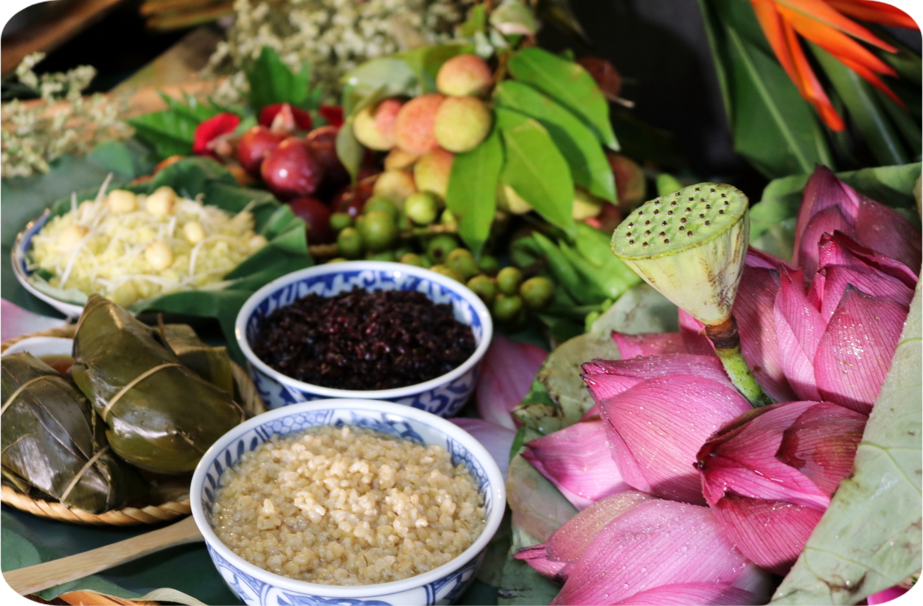 Cách làm cơm rượu nếp cho mâm cỗ cúng tết Đoan Ngọ - Ảnh 6.
