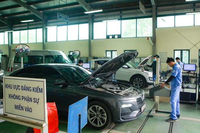 Cục Đăng kiểm trình phương án miễn đăng kiểm lần đầu cho xe ôtô mới - Ảnh 1. Cục Đăng kiểm trình phương án miễn đăng kiểm lần đầu cho xe ôtô mới - Ảnh 1.