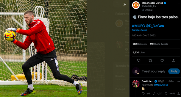 Tây Ban Nha bị loại khỏi World Cup 2022, De Gea phản ứng bất ngờ - Ảnh 2.
