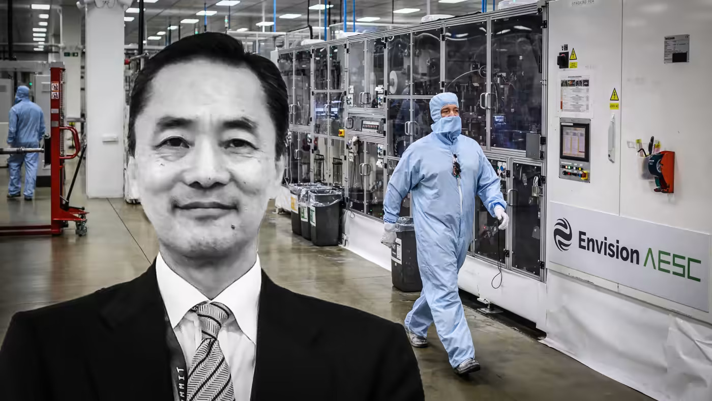 Giám đốc điều hành Envision AESC Shoichi Matsumoto nhận thấy &quot;nhiều cơ hội&quot; trong khu vực ASEAN. (Nguồn ảnh của Erwida Maulia và AFP/Jiji).