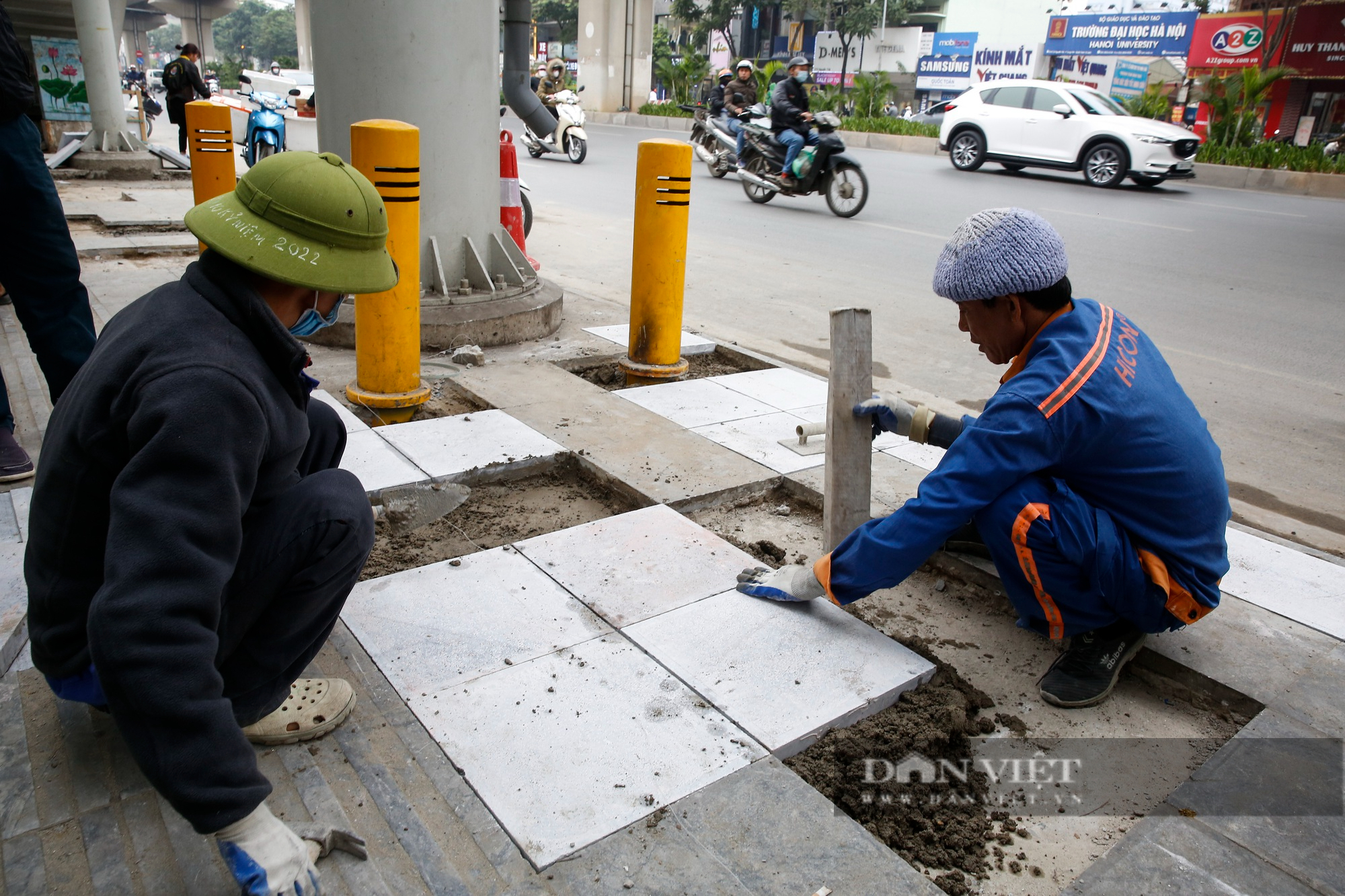 “Nói đá lát vỉa hè Hà Nội mưa xuống bị giãn nở tự vỡ là không hiểu gì về đá” - Ảnh 1.