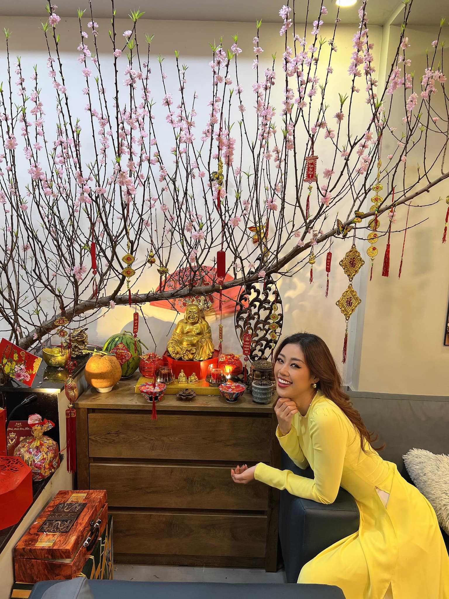 Hoa hậu Khánh Vân: Tôi tiếc nuối Tết qua nhanh, trở về với bộn bề công việc - Ảnh 1.
