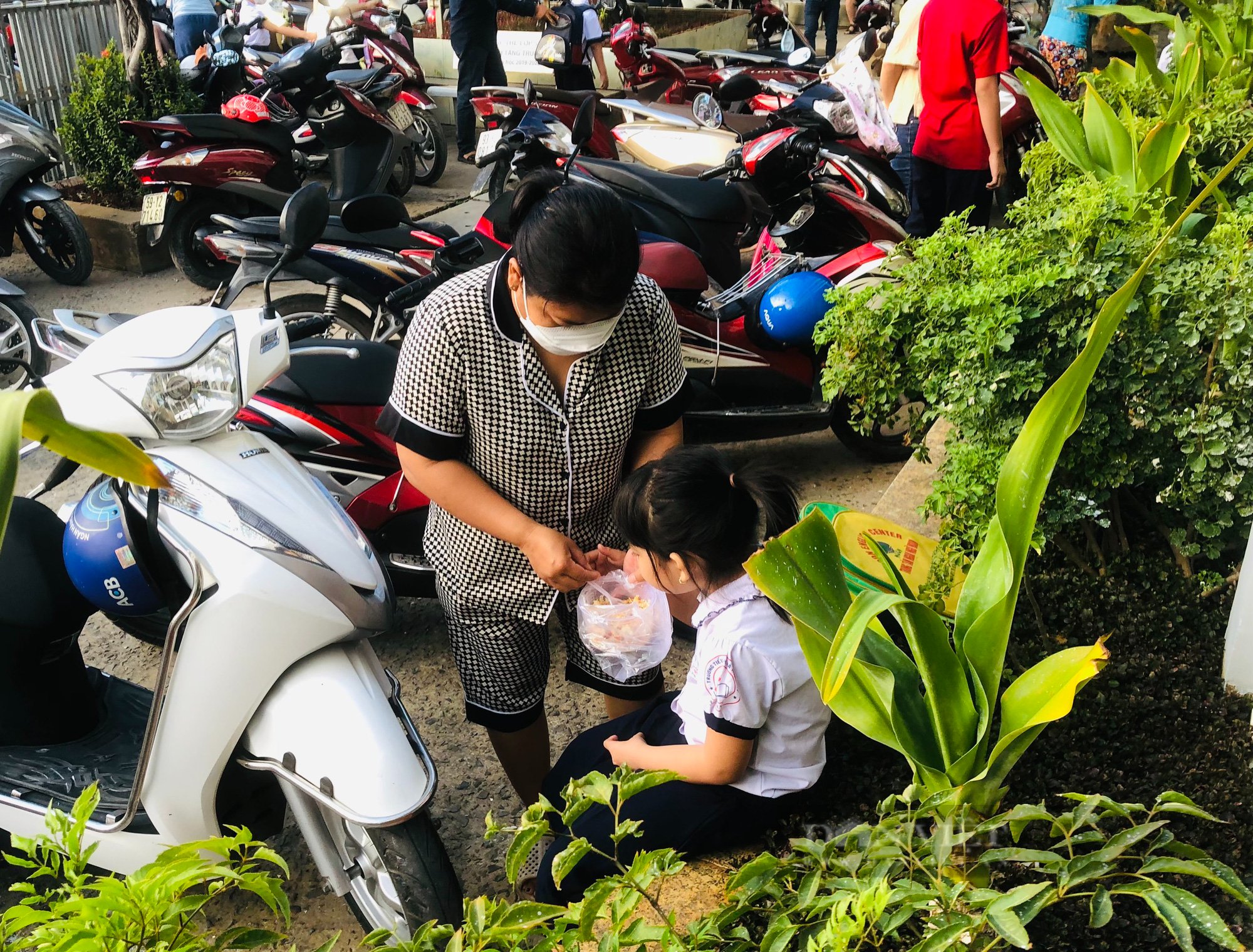 Chùm ảnh: Ai thương con như phụ huynh học sinh lớp 1 - Ảnh 10.