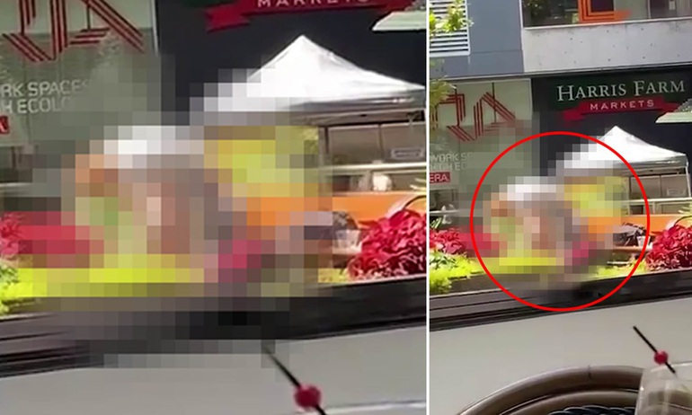 Nhiều du khách &quot;nóng mặt&quot; bởi một cặp đôi trong tư thế phản cảm ngay dưới đài phun nước - Ảnh 3.