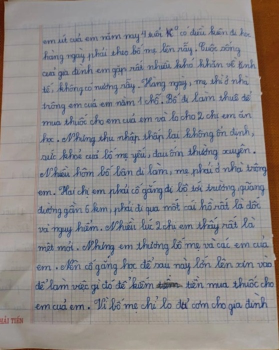 Xúc động lá thư của cô bé Êđê lớp 4 khao khát có xe đạp đến trường - Ảnh 3.