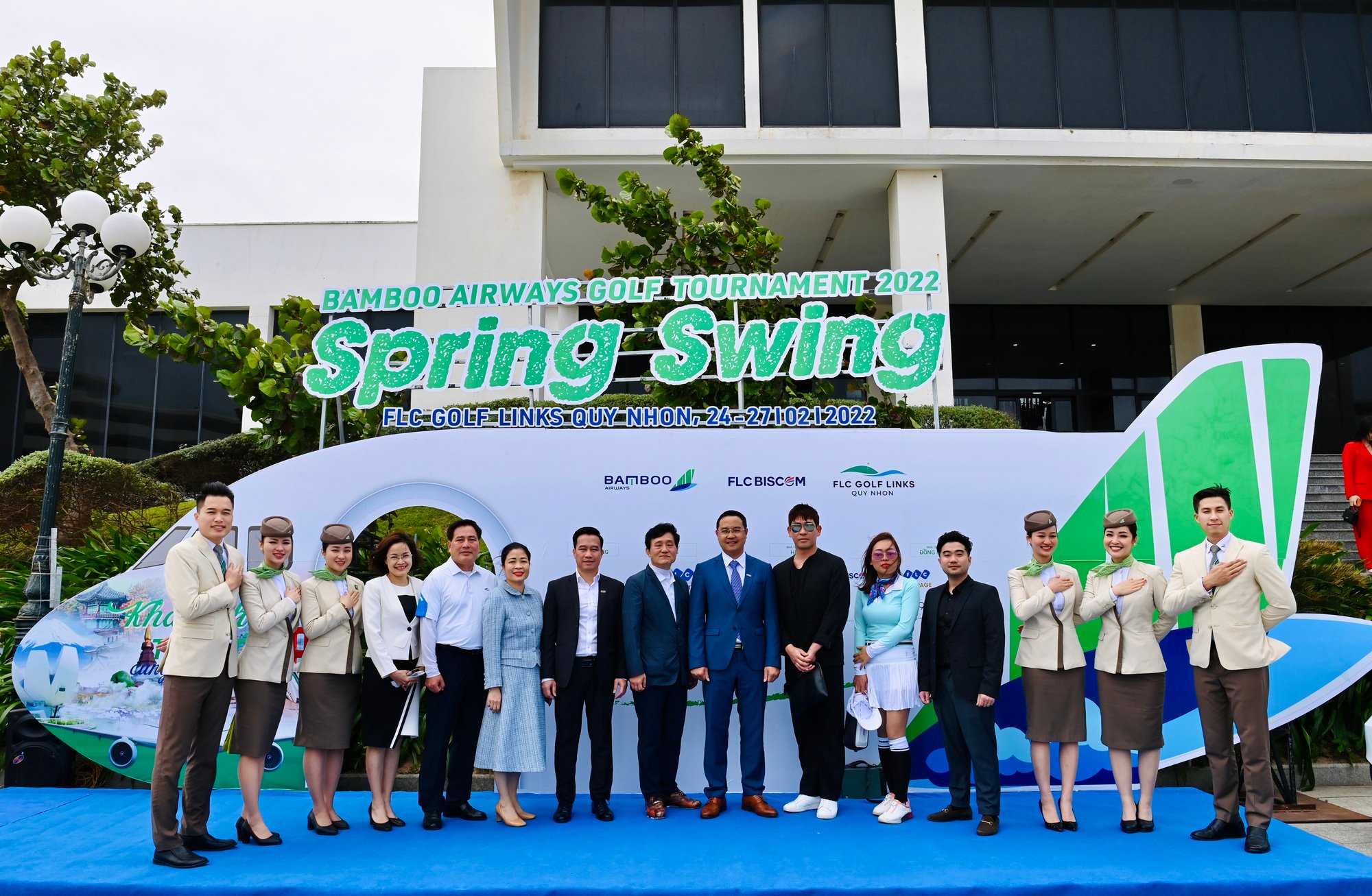Chính thức khởi tranh giải đấu Bamboo Airways Golf Tournament 2022 - Spring Swing với giải thưởng HIO hàng chục tỷ đồng - Ảnh 2.