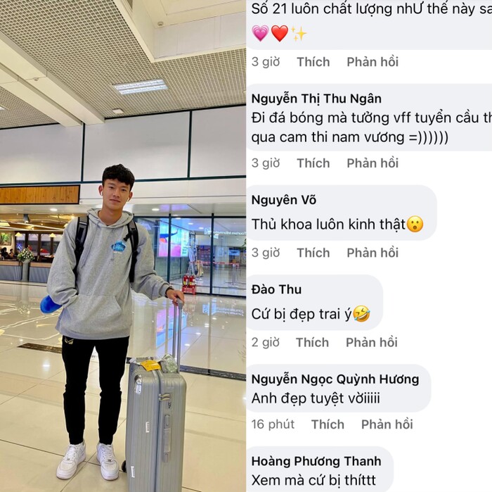 Sao U23 Việt Nam đẹp trai, đỗ thủ khoa đại học, CĐV xin &quot;in4&quot; - Ảnh 3.