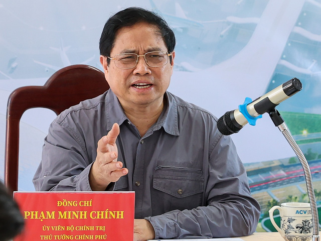 Kiểm tra dự án sân bay Long Thành, Thủ tướng phê bình  cách làm việc của một số cơ quan, đơn vị - Ảnh 3.